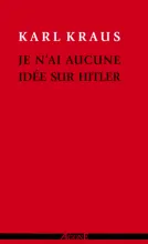 Je n’ai aucune idée sur hitler