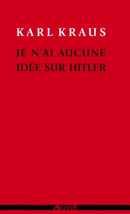 Je n’ai aucune idée sur hitler